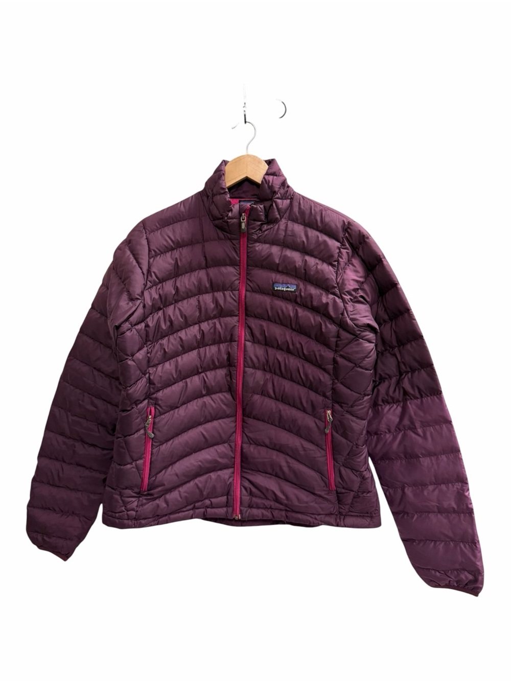 Patagonia Women’s Down Sweater Jacket Large Purple Plum 800 Fill Style 84682